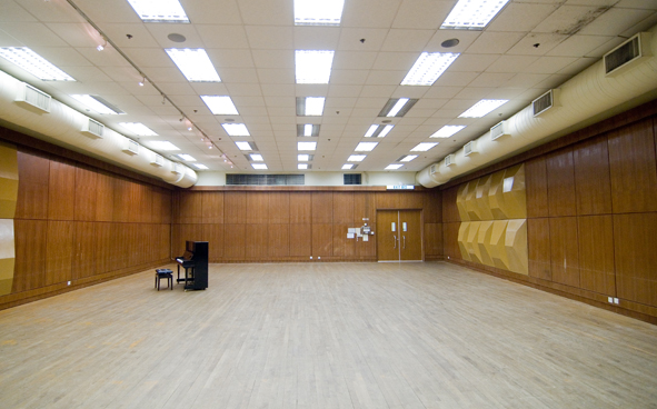 Rehearsal Hall of Sheung Wan Civic Centre with Upright Piano